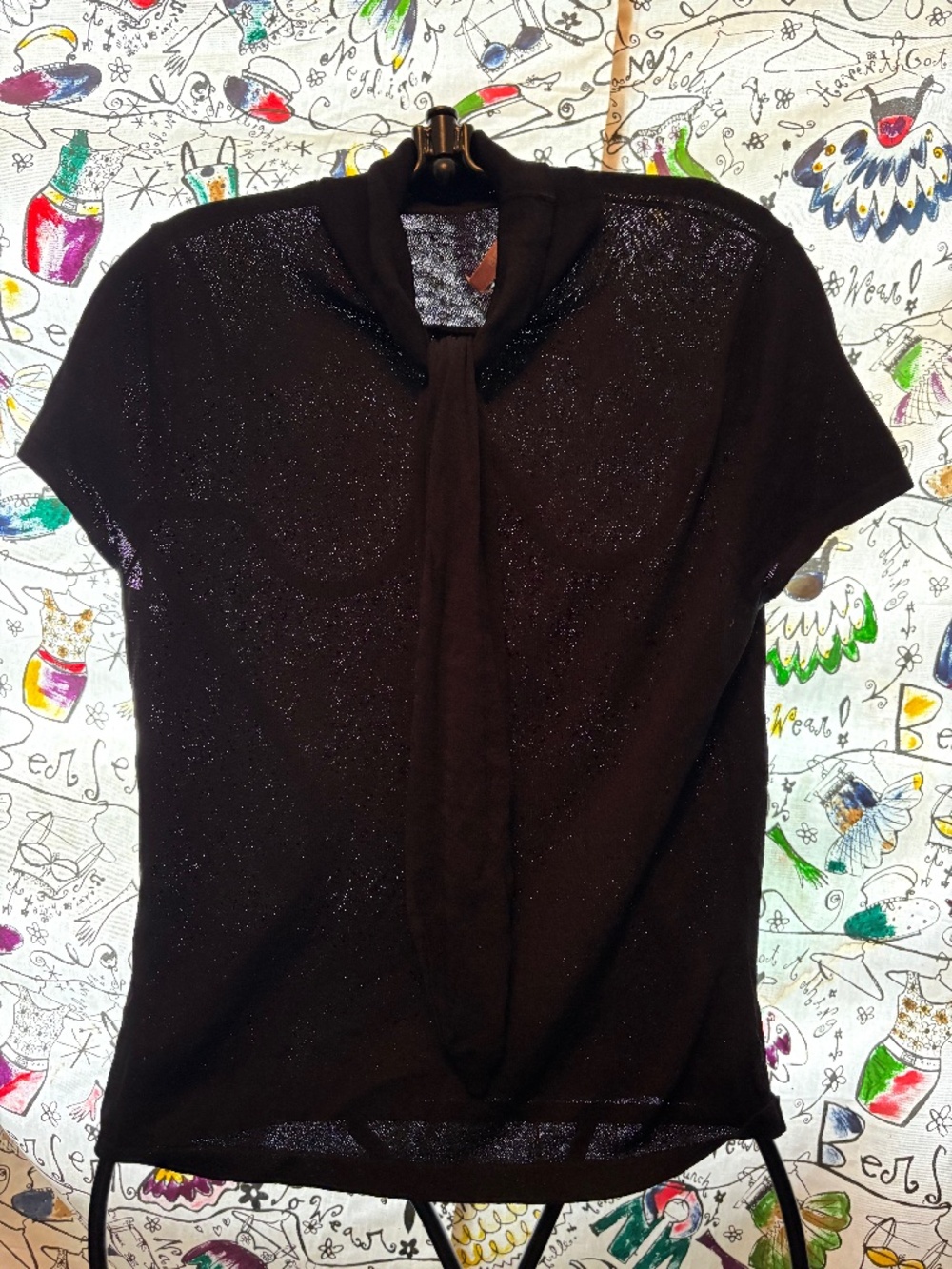 Easel New York Cap Sleeve Knit top